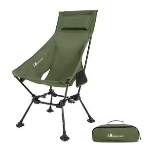 Moon Lence NWT High Back Folding Camping Chair